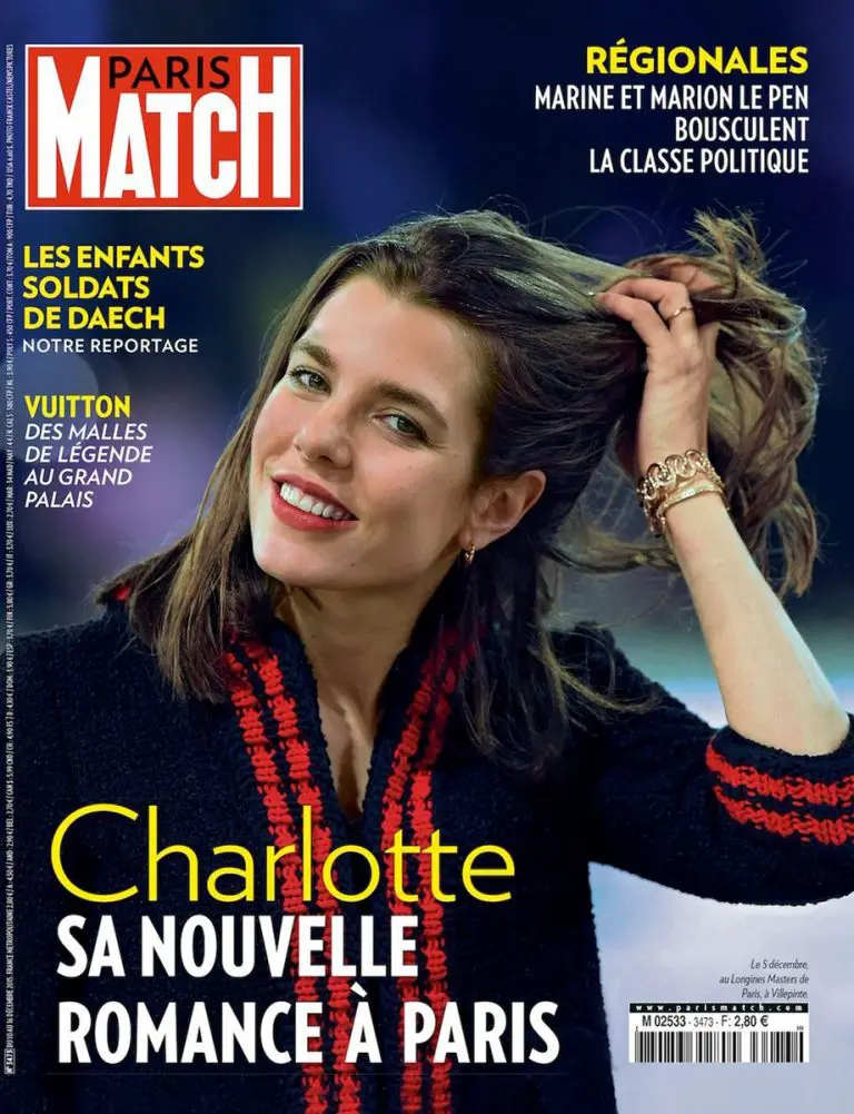 Paris Match, un magazine français bien connu des peoples