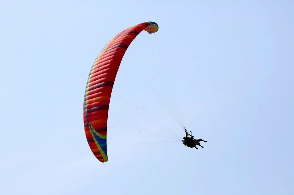 Sauter en parachute en tandem