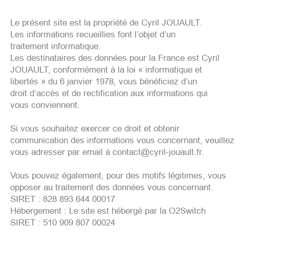 Mentions Légales