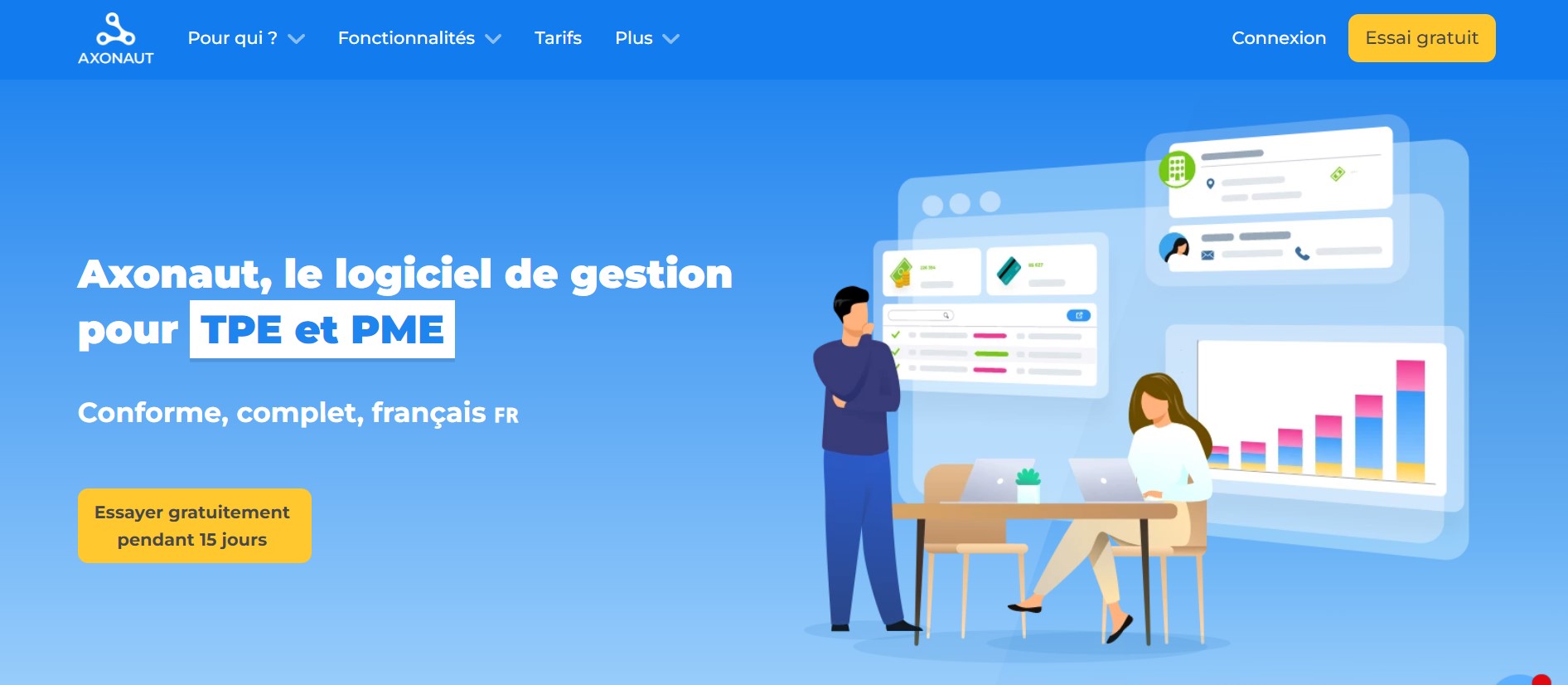 Avis axonaut logiciel gestion TPE et PME